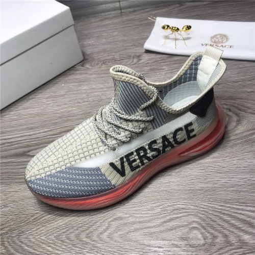 Replica Versace Casual Shoes For Men #915513 $76.00 USD for Wholesale