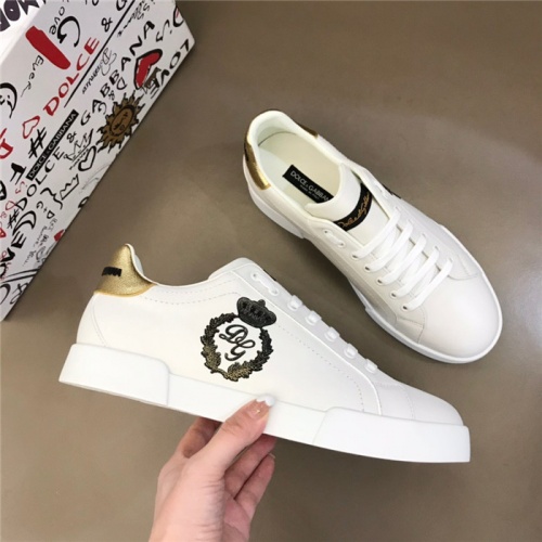 Replica Dolce & Gabbana D&G Casual Shoes For Men #915529 $72.00 USD for Wholesale