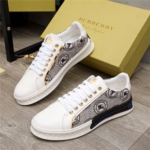 Burberry Casual Shoes For Men #915566 $72.00 USD, Wholesale Replica Burberry Casual Shoes