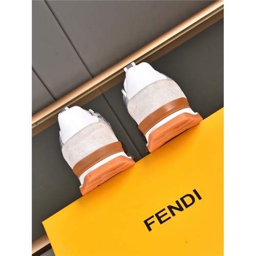 Replica Fendi Casual Shoes For Men #915568 $76.00 USD for Wholesale