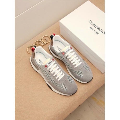 Thom Browne TB Casual Shoes For Men #915590 $76.00 USD, Wholesale Replica Thom Browne TB Casual Shoes
