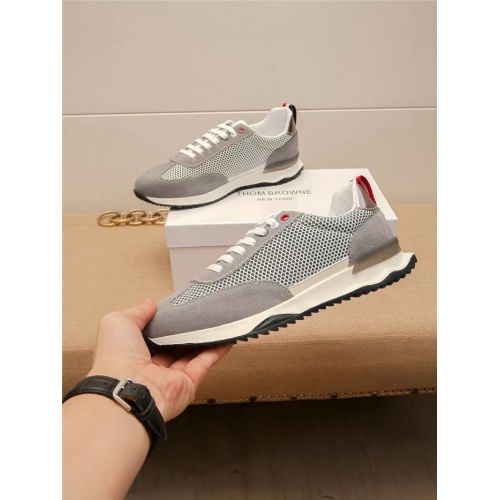 Replica Thom Browne TB Casual Shoes For Men #915590 $76.00 USD for Wholesale
