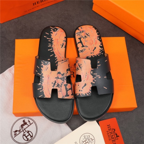 Hermes Slippers For Men #915619 $48.00 USD, Wholesale Replica Hermes Slippers
