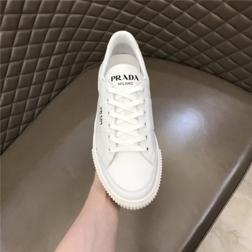 Replica Prada Casual Shoes For Men #915653 $68.00 USD for Wholesale