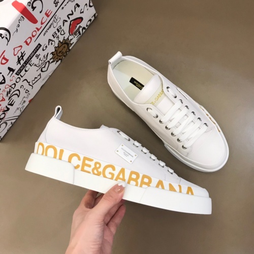 Replica Dolce & Gabbana D&G Casual Shoes For Men #915702 $72.00 USD for Wholesale