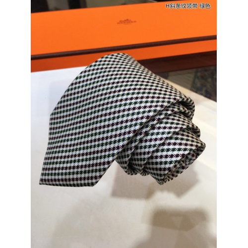 Replica Hermes Necktie For Men #915823 $61.00 USD for Wholesale