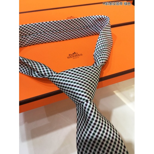 Replica Hermes Necktie For Men #915823 $61.00 USD for Wholesale