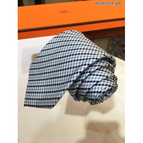 Replica Hermes Necktie For Men #915824 $61.00 USD for Wholesale