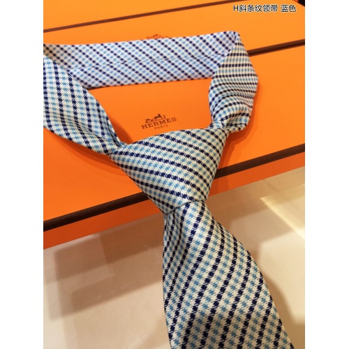 Replica Hermes Necktie For Men #915824 $61.00 USD for Wholesale