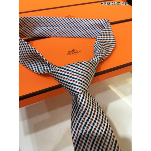 Replica Hermes Necktie For Men #915825 $61.00 USD for Wholesale