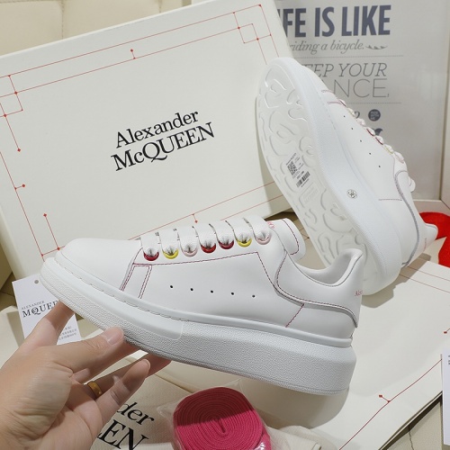 Replica Alexander McQueen Casual Shoes For Women #915832 $82.00 USD for Wholesale
