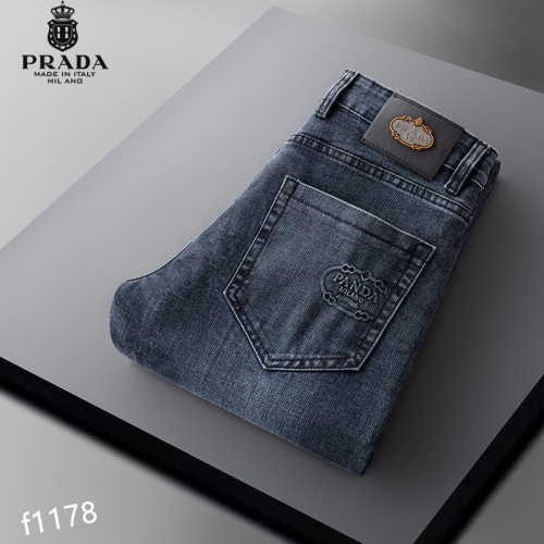 Replica Prada Jeans For Men #916025 $44.00 USD for Wholesale