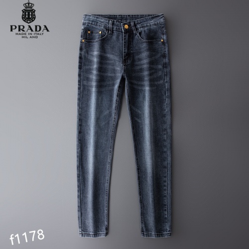 Replica Prada Jeans For Men #916025 $44.00 USD for Wholesale