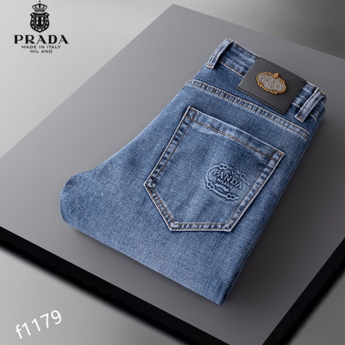 Replica Prada Jeans For Men #916026 $44.00 USD for Wholesale