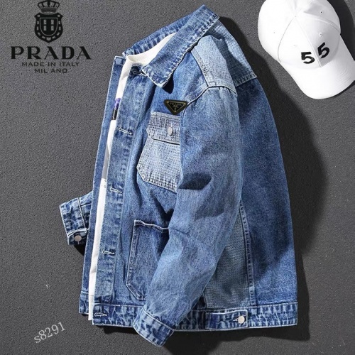Replica Prada New Jackets Long Sleeved For Men #916068 $61.00 USD for Wholesale