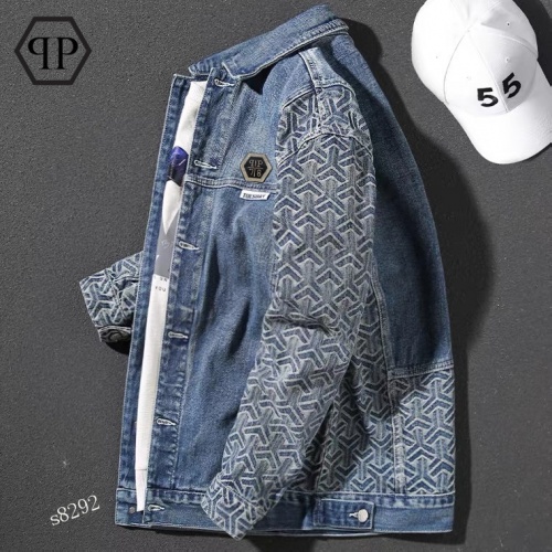 Replica Philipp Plein PP Jackets Long Sleeved For Men #916072 $61.00 USD for Wholesale
