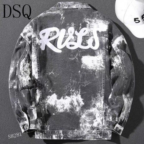 Replica Dsquared Jackets Long Sleeved For Men #916076 $61.00 USD for Wholesale