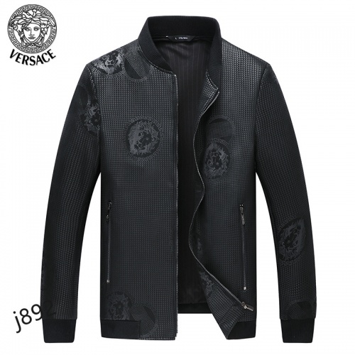 Versace Jackets Long Sleeved For Men #916086 $61.00 USD, Wholesale Replica Versace Jackets