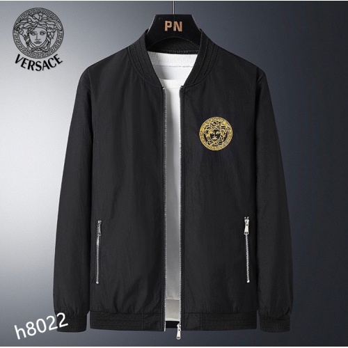 Versace Jackets Long Sleeved For Men #916088 $61.00 USD, Wholesale Replica Versace Jackets