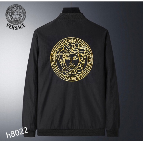 Replica Versace Jackets Long Sleeved For Men #916088 $61.00 USD for Wholesale