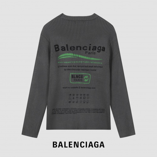 Replica Balenciaga Sweaters Long Sleeved For Men #916116 $52.00 USD for Wholesale