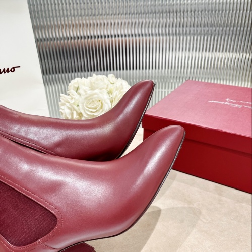 Replica Salvatore Ferragamo Boots For Women #916139 $128.00 USD for Wholesale