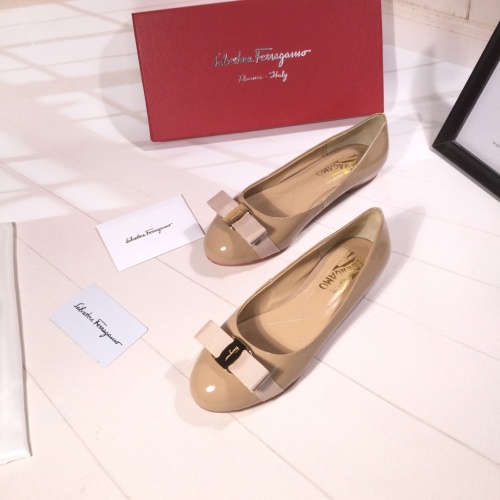 Ferragamo Salvatore FS Flat Shoes For Women #916172