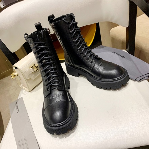 Replica Balenciaga Boots For Women #916212 $108.00 USD for Wholesale