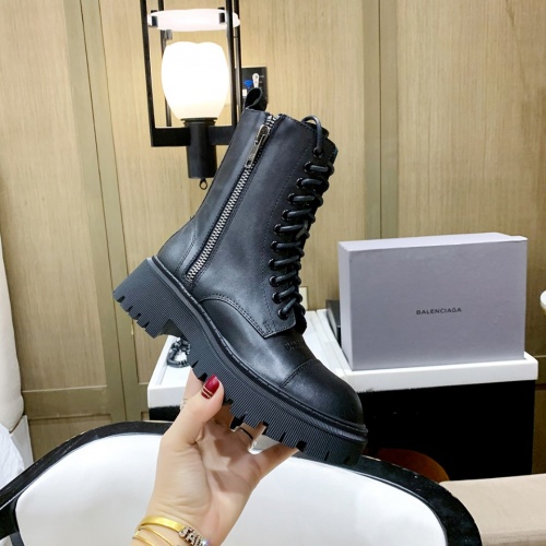 Replica Balenciaga Boots For Women #916212 $108.00 USD for Wholesale