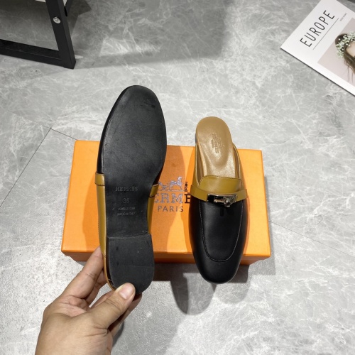 Replica Hermes Slippers For Women #916228 $88.00 USD for Wholesale