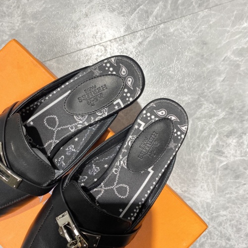 Replica Hermes Slippers For Women #916229 $88.00 USD for Wholesale
