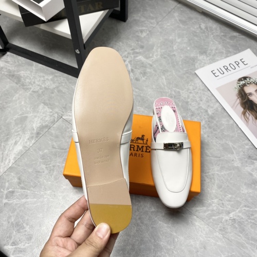 Replica Hermes Slippers For Women #916233 $88.00 USD for Wholesale