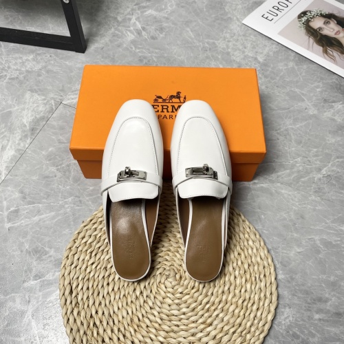 Hermes Slippers For Women #916234 $88.00 USD, Wholesale Replica Hermes Slippers