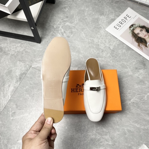 Replica Hermes Slippers For Women #916234 $88.00 USD for Wholesale