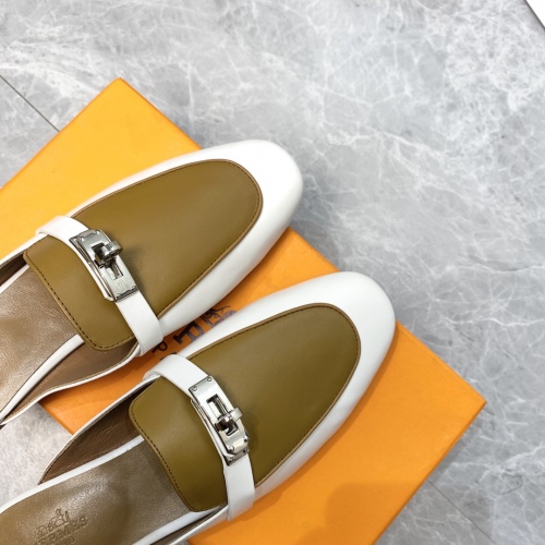 Replica Hermes Slippers For Women #916235 $88.00 USD for Wholesale