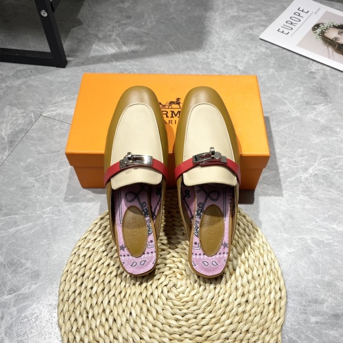 Hermes Slippers For Women #916236 $88.00 USD, Wholesale Replica Hermes Slippers