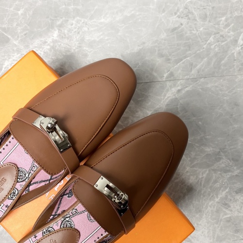 Replica Hermes Slippers For Women #916237 $88.00 USD for Wholesale