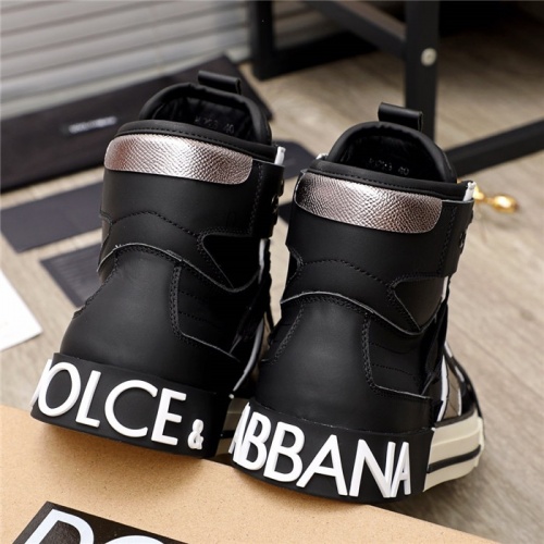 Replica Dolce & Gabbana D&G High Top Shoes For Men #916268 $105.00 USD for Wholesale