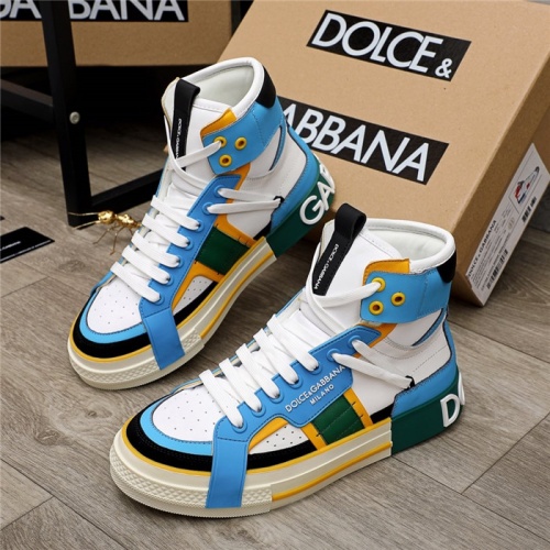 Dolce & Gabbana D&G High Top Shoes For Men #916269