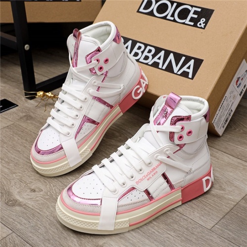 Dolce & Gabbana D&G High Top Shoes For Men #916276