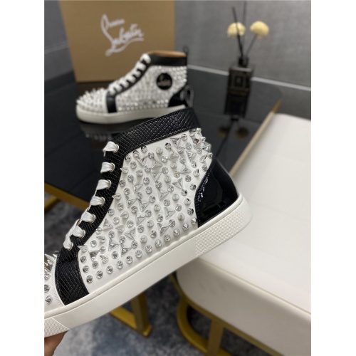 Replica Christian Louboutin High Tops Shoes For Women #916282 $100.00 USD for Wholesale