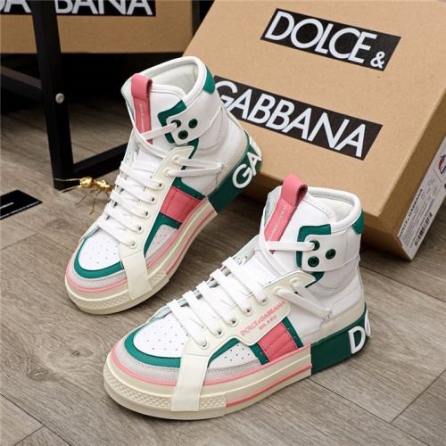 Dolce & Gabbana D&G High Top Shoes For Women #916286