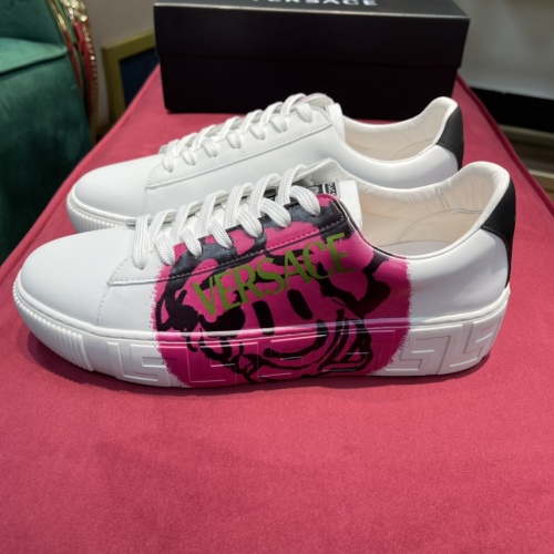 Replica Versace Casual Shoes For Men #916304 $80.00 USD for Wholesale