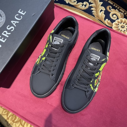 Replica Versace Casual Shoes For Men #916305 $80.00 USD for Wholesale