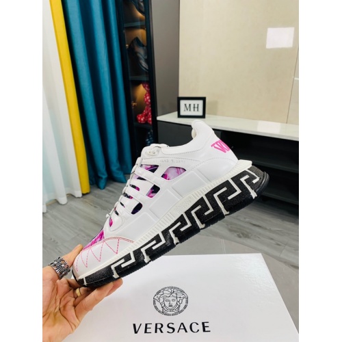Replica Versace Casual Shoes For Men #916307 $105.00 USD for Wholesale