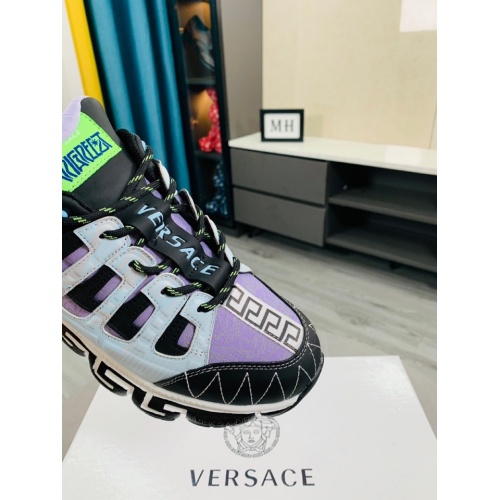 Replica Versace Casual Shoes For Men #916314 $105.00 USD for Wholesale