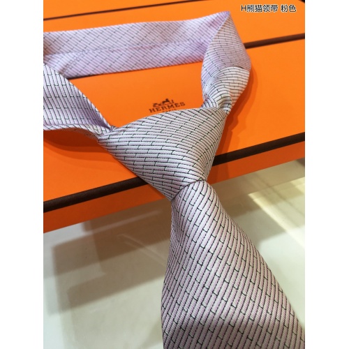 Replica Hermes Necktie For Men #916382 $61.00 USD for Wholesale