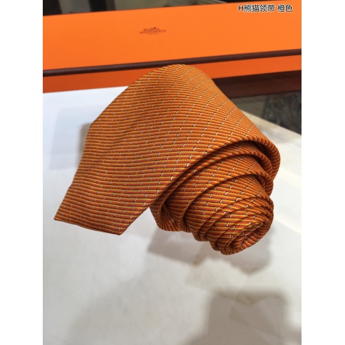 Replica Hermes Necktie For Men #916383 $61.00 USD for Wholesale
