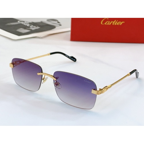 $45.00 USD Cartier AAA Quality Sunglassess #916387