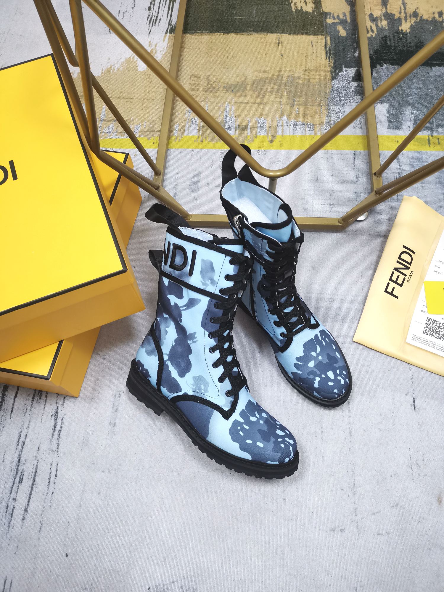 fendi catwalk boots